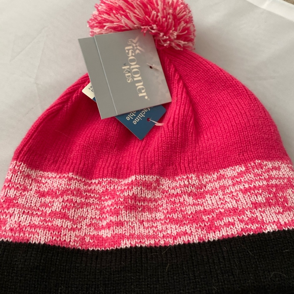 Girls isotoner winter hat